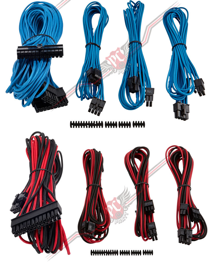 Pcparty Corsair 海盜船psu Cable Kit 電源模組化線材 露天拍賣